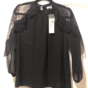 Royal project lace blouse
